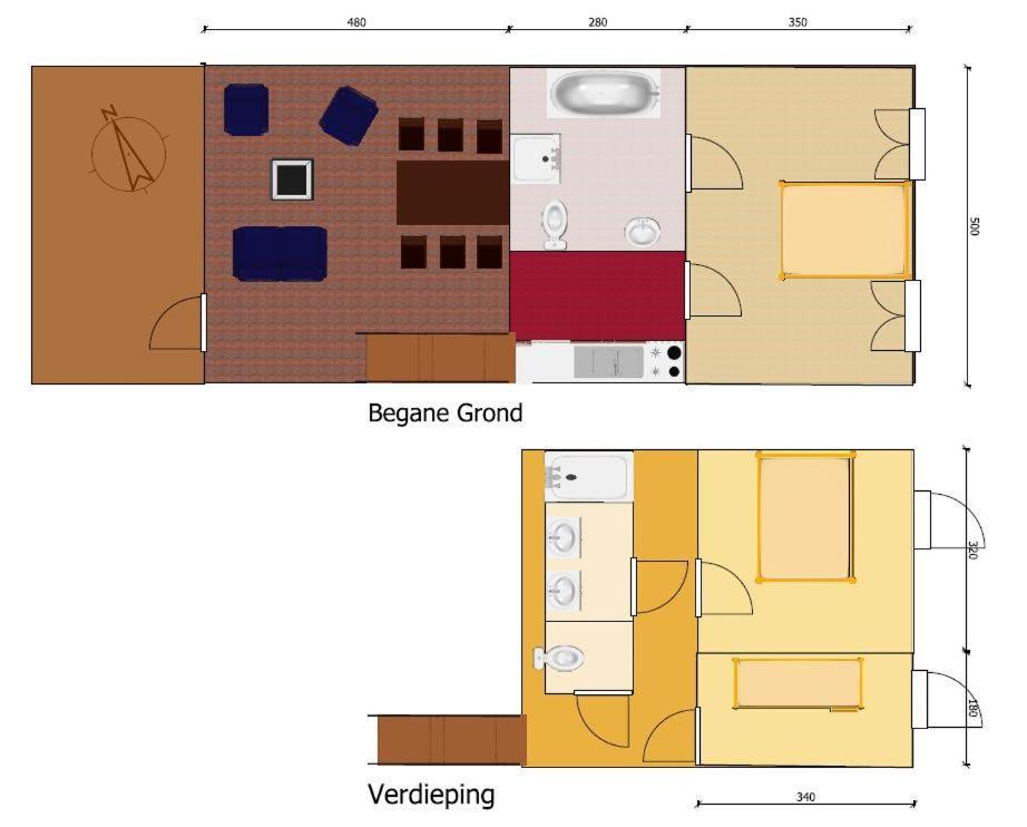 Ferienwohnung Landrust Horssen Exterior foto